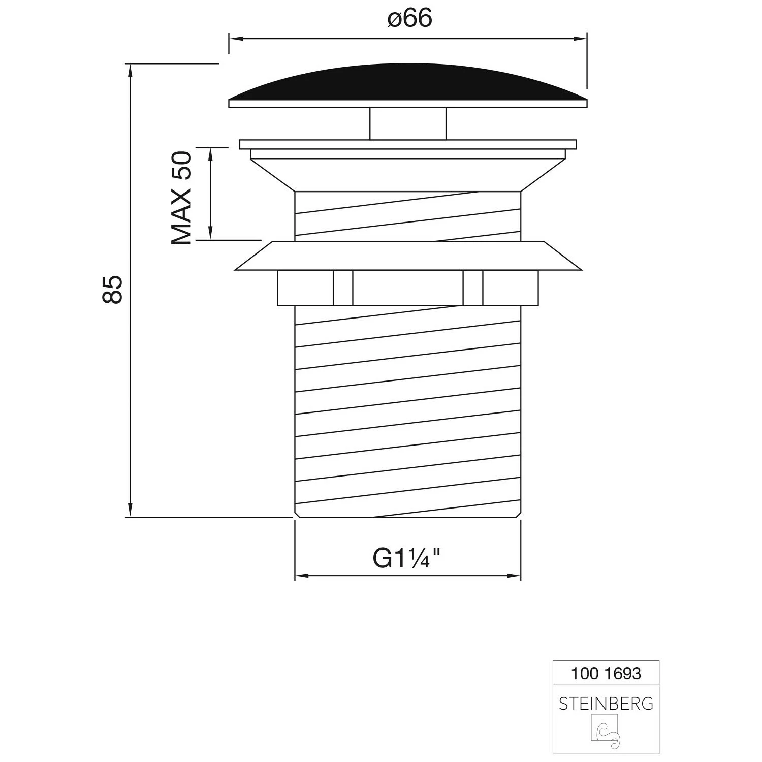 Steinberg Serie 100 Schaftventil Bild 2
