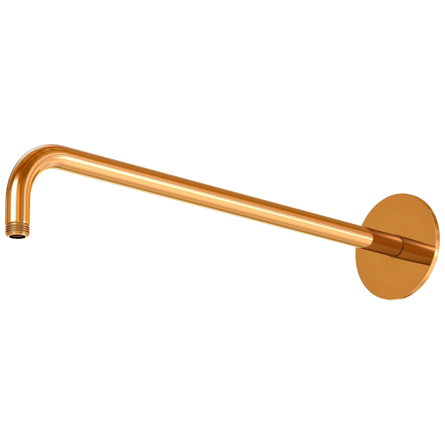 Steinberg Serie 100 Brausearm Ausladung 45 cm mit verstärkter Wandhalterung Bild 2
