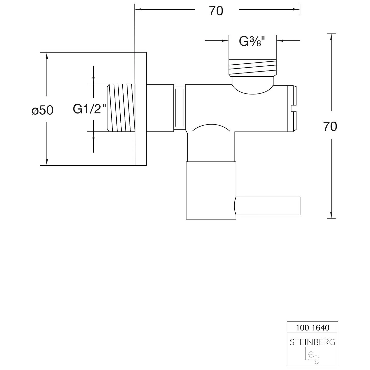 Steinberg Serie 100 Eckventil Bild 2