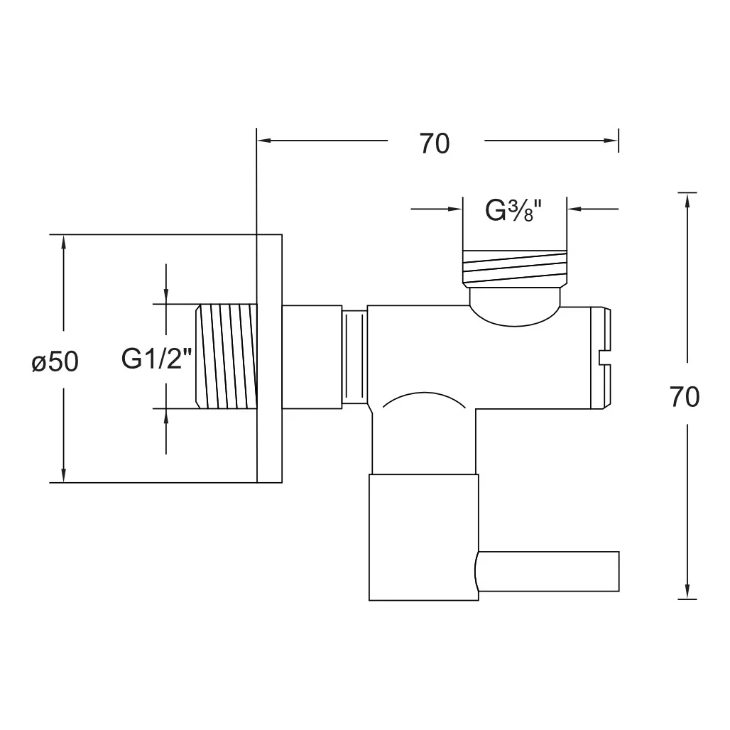 Steinberg Serie 100 Eckventil Bild 5