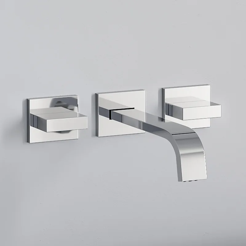 Steinkamp Lifestyle 3-Loch-Unterputz-Waschtischarmatur inkl. Grundkörper