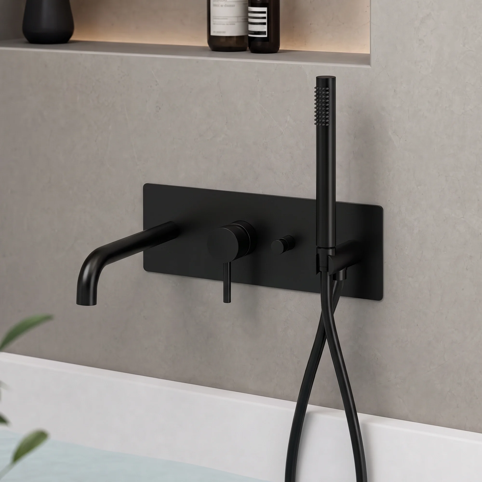 Steinkamp Living Black Wannenmodul UP incl. Grundkörper