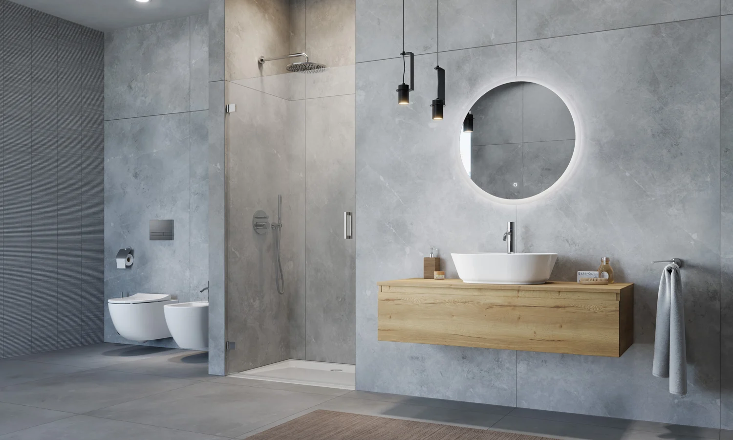 Steinkamp Living Waschtisch-Einhebelmischer mit Zugstangen-Ablaufgarnitur, mit Wasserspar-Strahlregler 5L/Min Bild 7