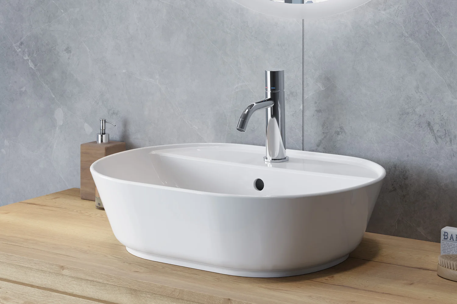 Steinkamp Living Waschtisch-Einhebelmischer ohne Abl.-Garnitur, mit Wasserspar-Strahlregler 5L/Min Bild 3