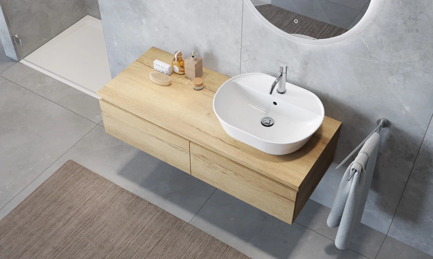 Steinkamp Living Waschtisch-Einhebelmischer ohne Abl.-Garnitur, mit Wasserspar-Strahlregler 5L/Min Bild 4