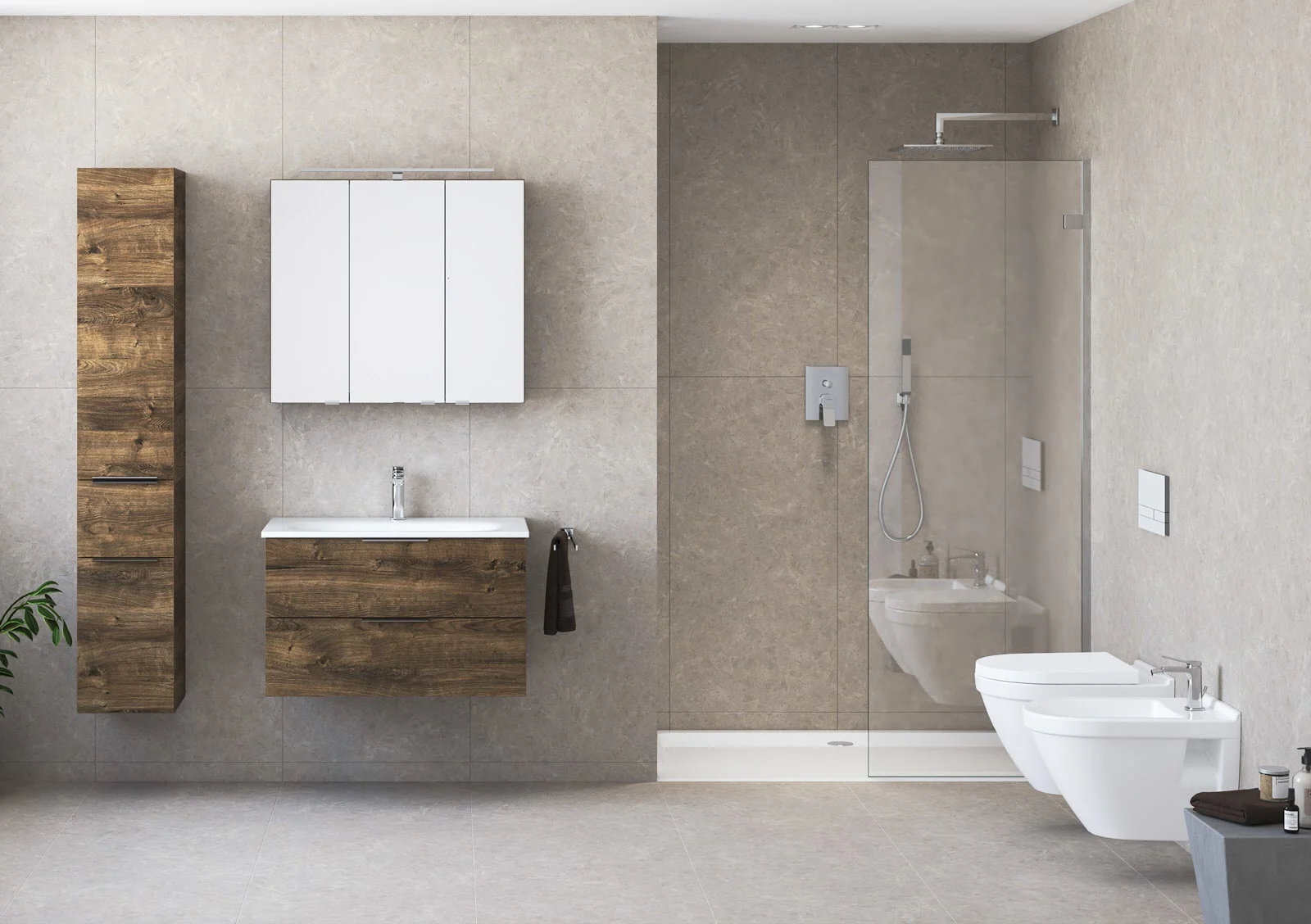 Steinkamp Value Bidetarmatur mit Ablaufgarnitur Bild 4