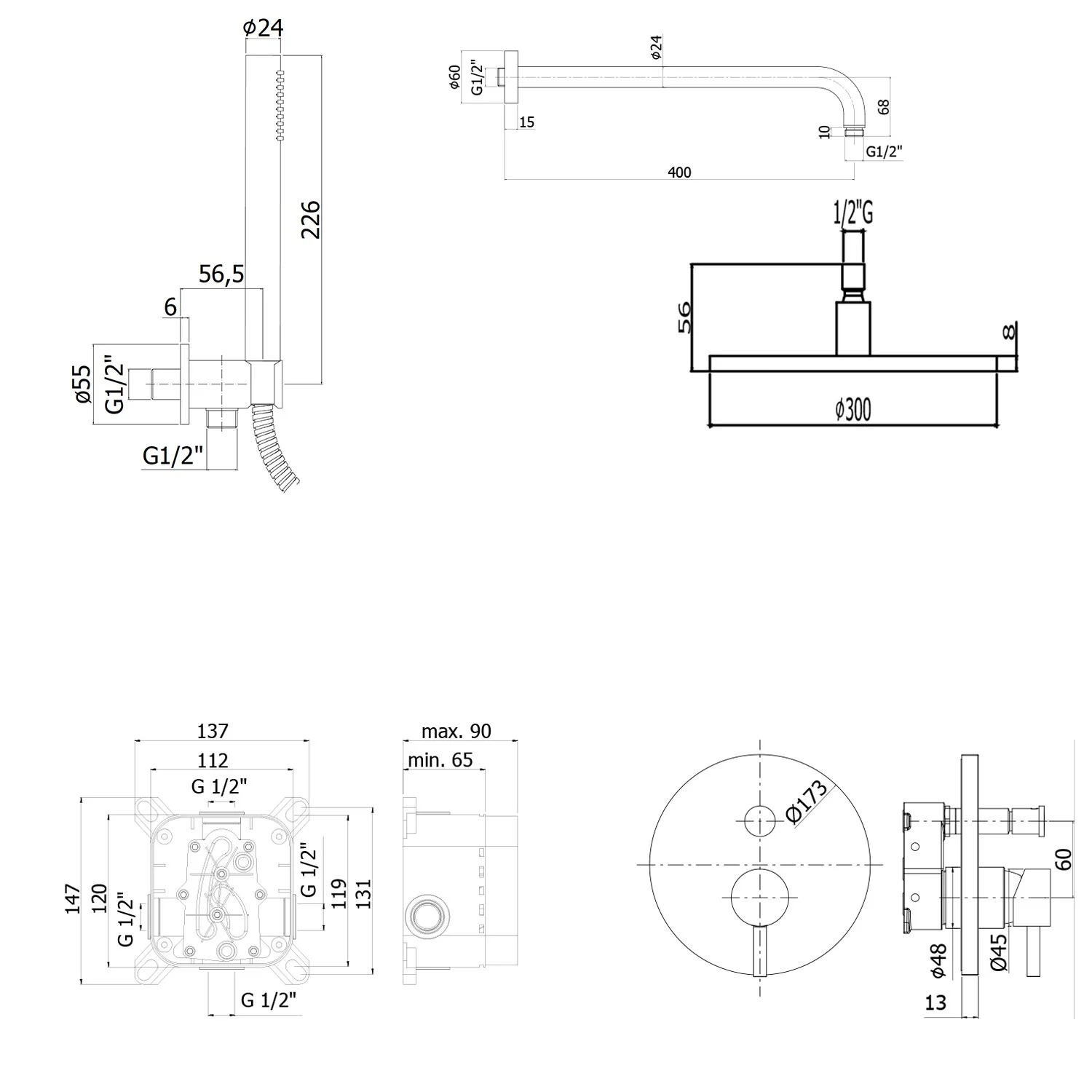 Steinkamp Living Unterputz-Brausekomplett-Set Bild 5