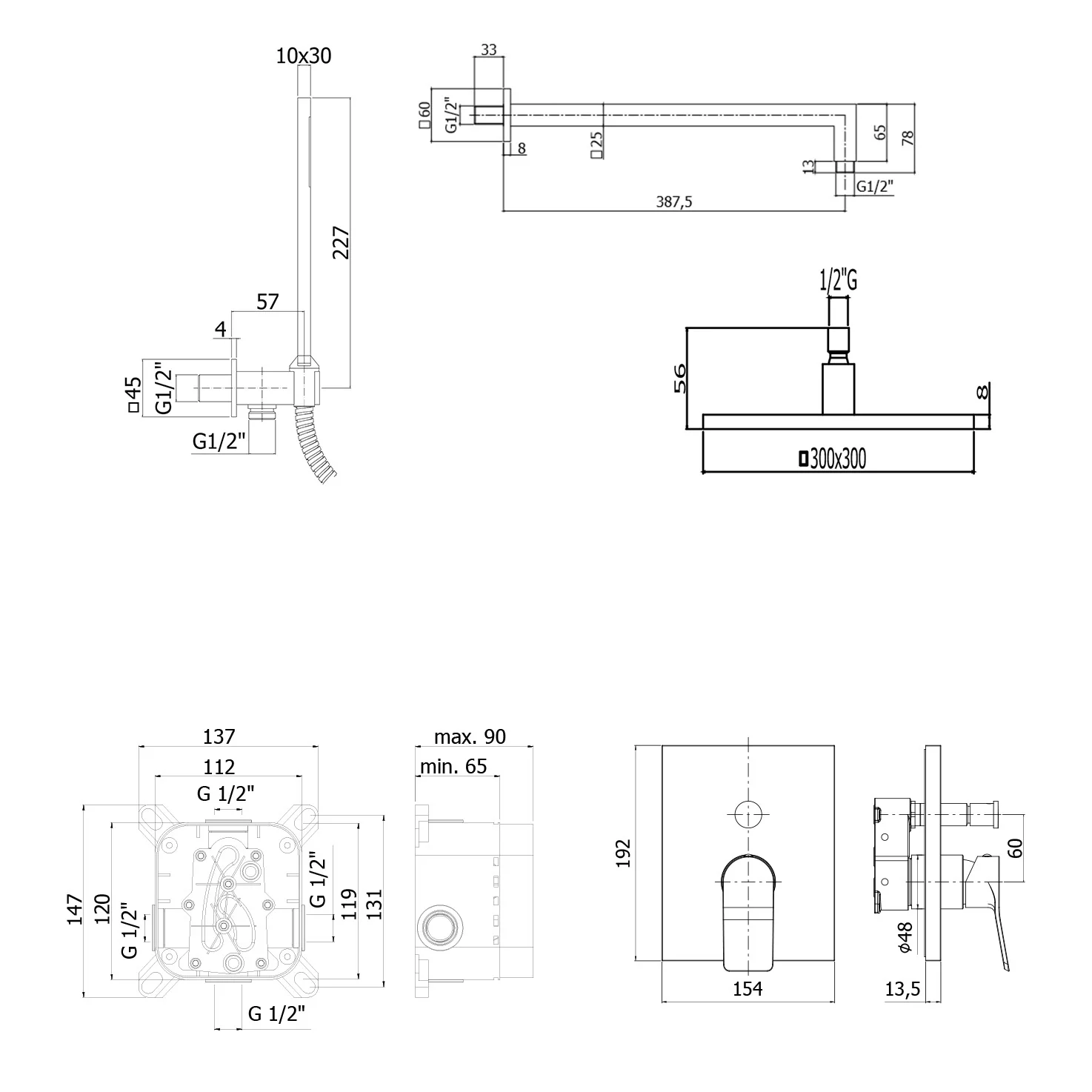 Steinkamp Value Unterputz-Brausekomplett-Set Bild 5
