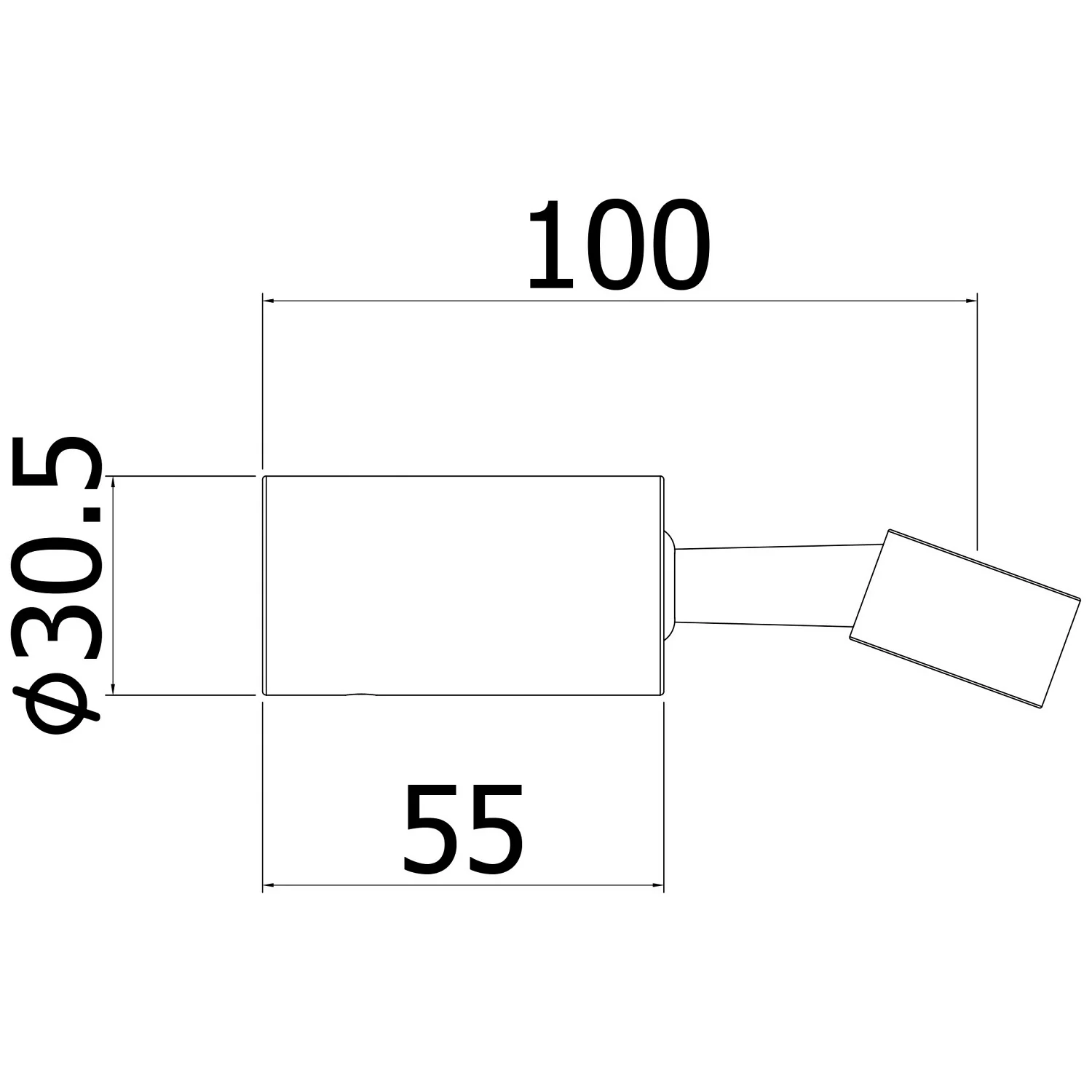Steinkamp Wandbrausehalter rund drehbar Bild 2