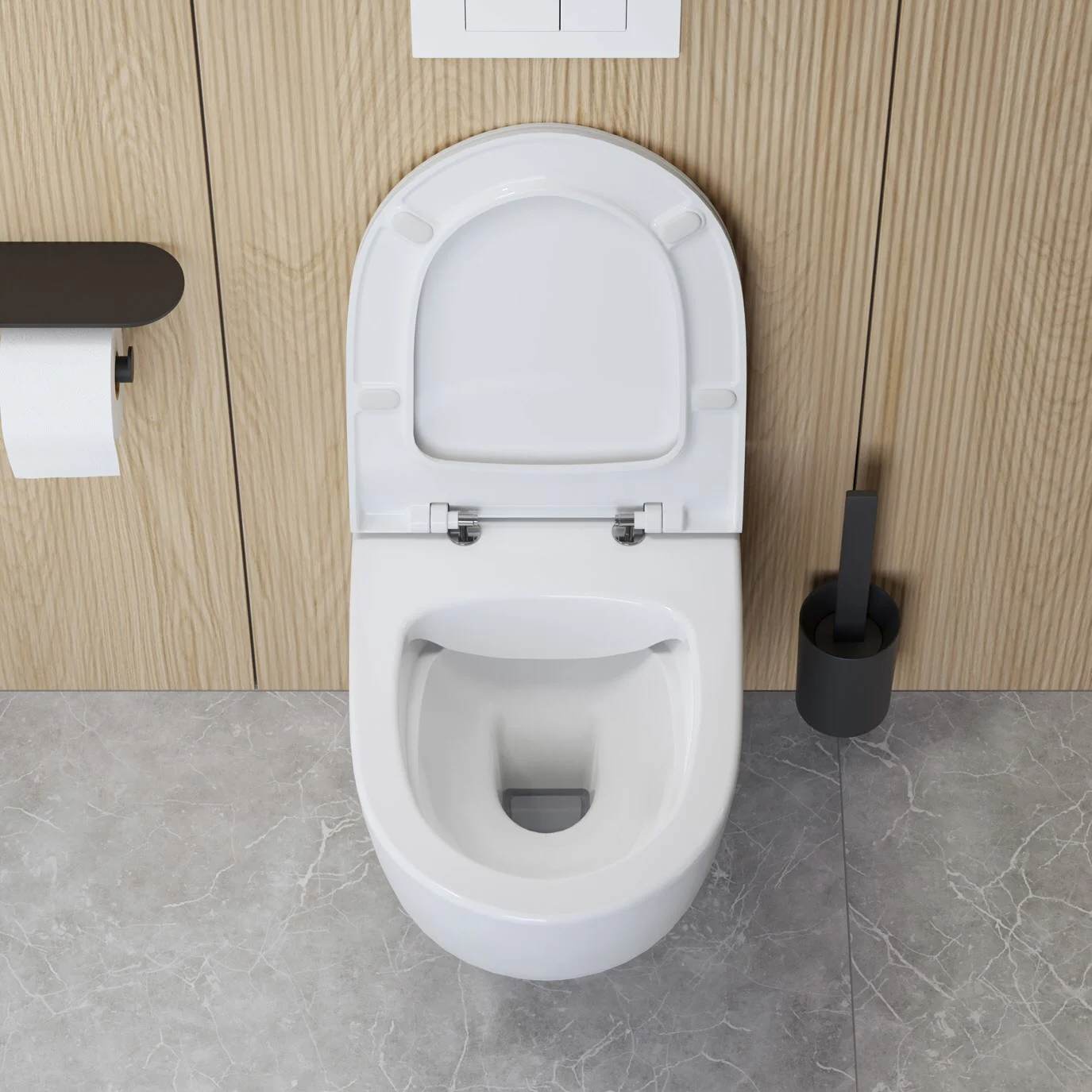 Steinkamp Living 2.0 Wand-WC Tiefspüler inkl. WC-Sitz Slim mit Absenkautomatik und Quick release Bild 3