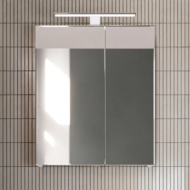 Steinkamp Joy 2.0 Spiegelschrank 60 cm mit 2 Türen und LED-Aufsatzleuchte Bild 6