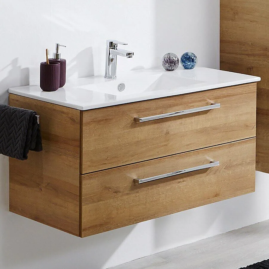 Steinkamp Life 2.0 Waschtischunterschrank mit Pelipal Waschtisch 101 cm Bild 4