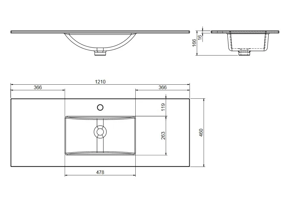 Steinkamp Life 2.0 Waschtischunterschrank mit Pelipal Waschtisch 121 cm Bild 8