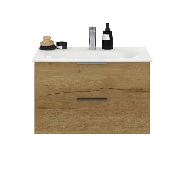 Steinkamp Living 2.0 / GROHE Essence Waschtisch mit Unterschrank 80 cm