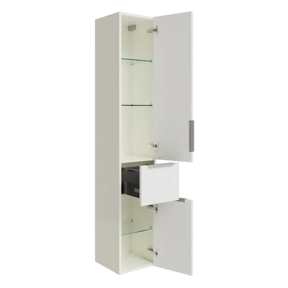Steinkamp Living 2.0 Hochschrank 30 x 168 cm mit 2 Türen und 1 Auszug Bild 3