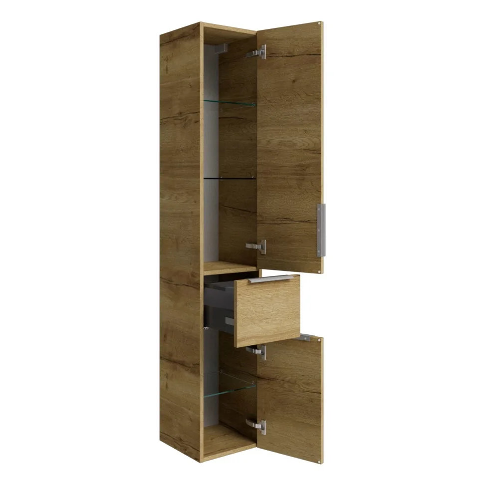 Steinkamp Living 2.0 Hochschrank 30 x 168 cm mit 2 Türen und 1 Auszug Bild 3