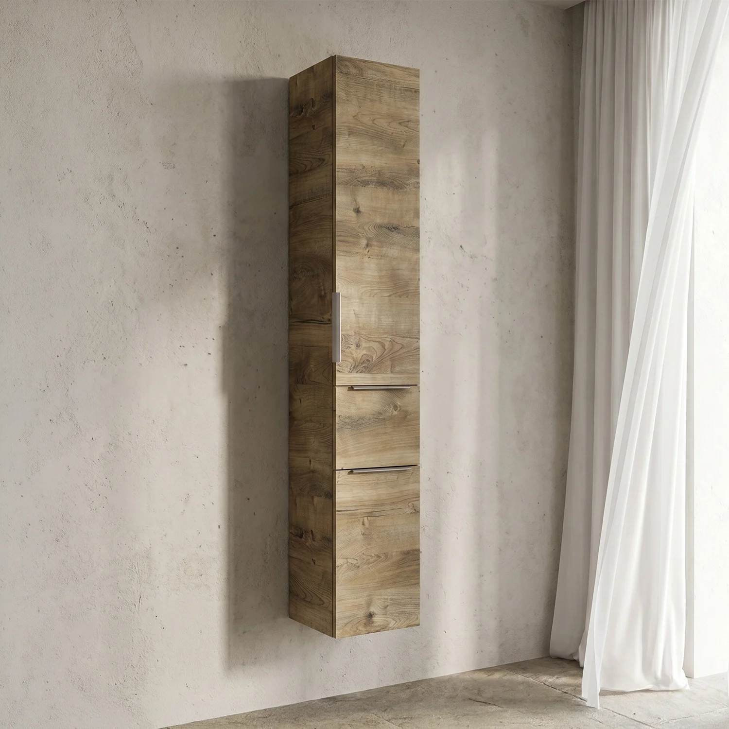 Steinkamp Living 2.0 Hochschrank 30 x 168 cm mit 2 Türen und 1 Auszug