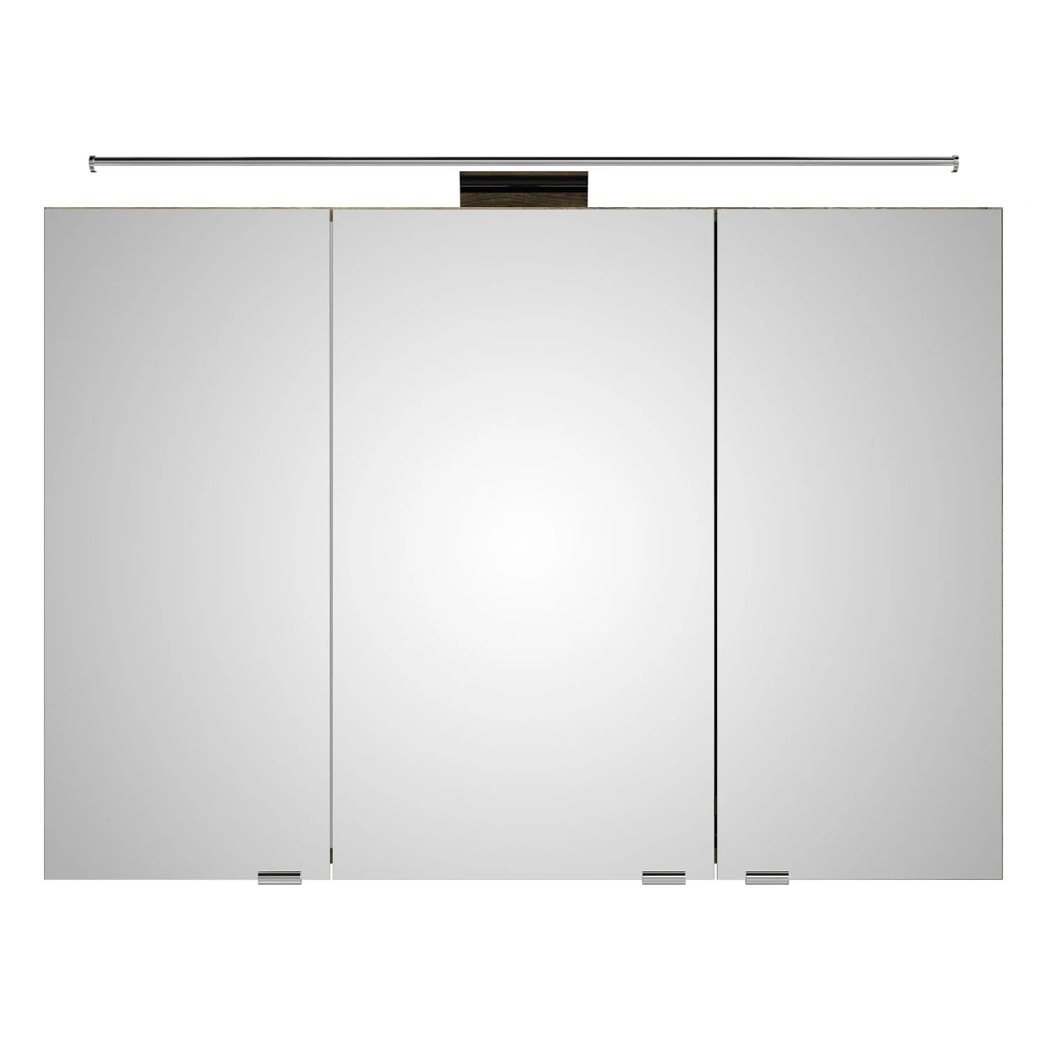 Steinkamp Living 2.0 Spiegelschrank 100 cm mit 3 Türen und LED-Aufsatzleuchte Bild 2
