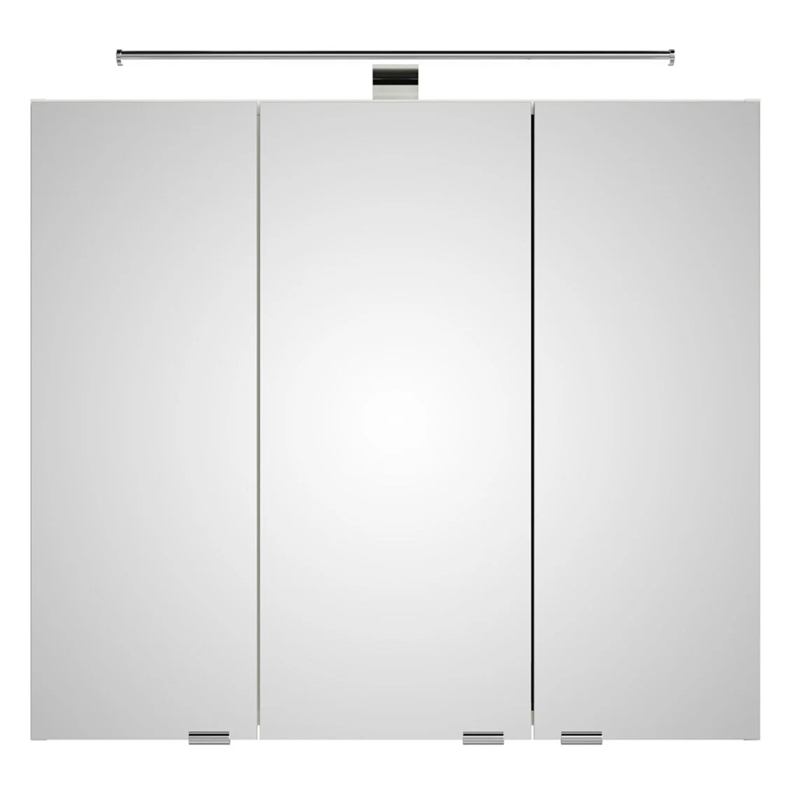 Steinkamp Living 2.0 Spiegelschrank 80 cm mit 3 Türen und LED-Aufsatzleuchte Bild 2