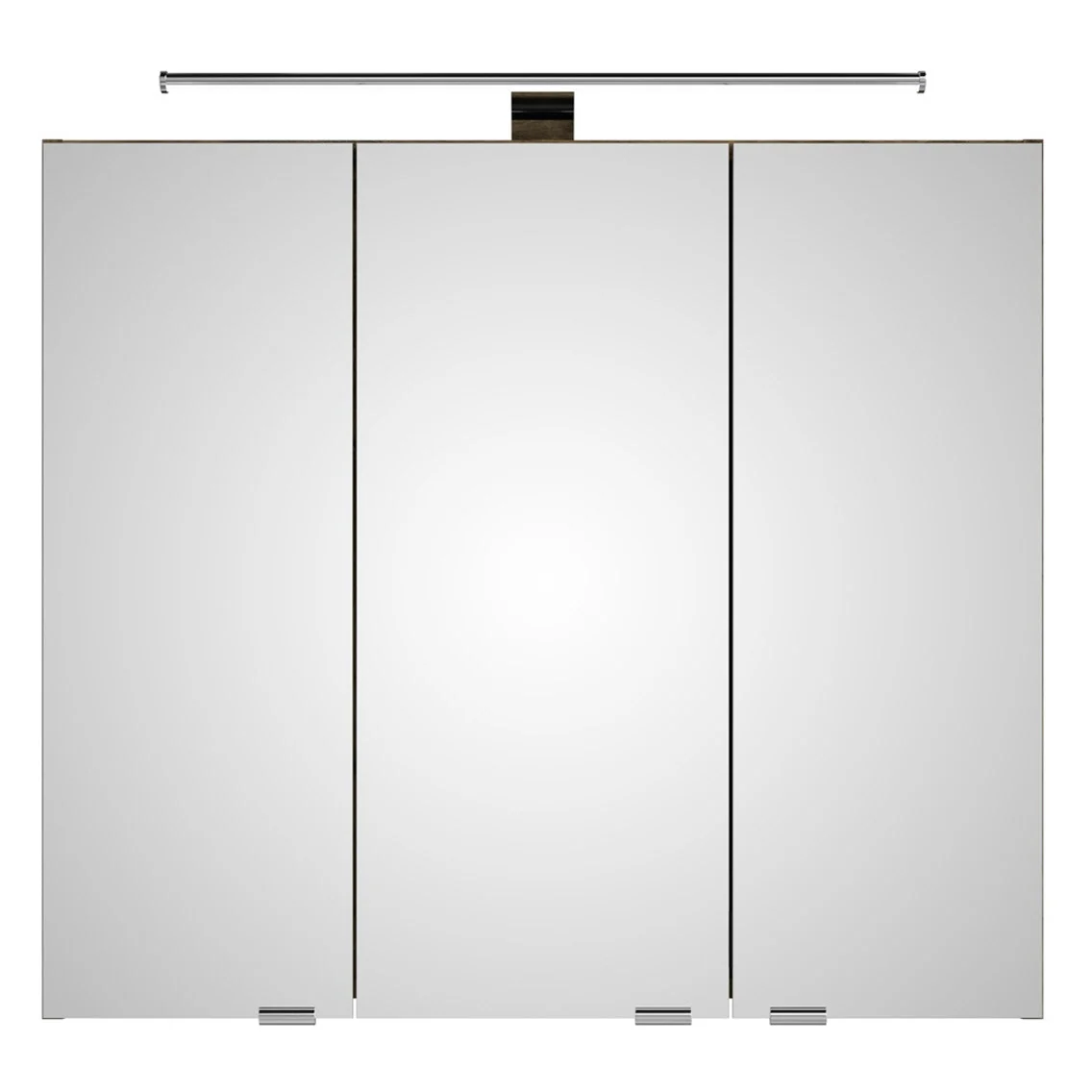 Steinkamp Living 2.0 Spiegelschrank 80 cm mit 3 Türen und LED-Aufsatzleuchte Bild 2
