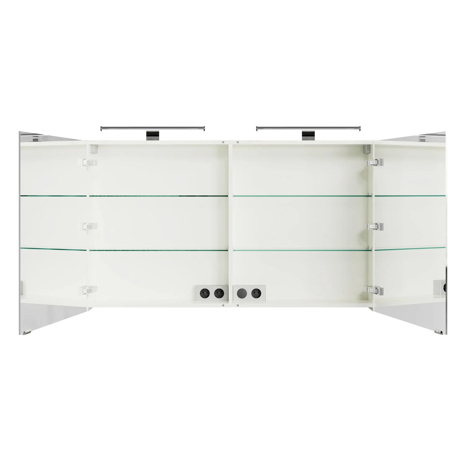 Steinkamp Living 2.0 Spiegelschrank 120 cm mit 2 Türen und LED-Aufsatzleuchten Bild 3