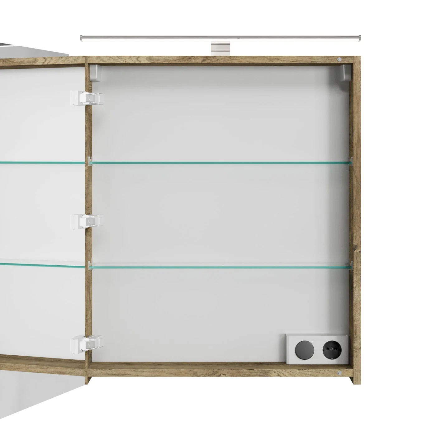 Steinkamp Living 2.0 Spiegelschrank 60 cm mit 1 Tür und LED-Aufsatzleuchte Bild 3
