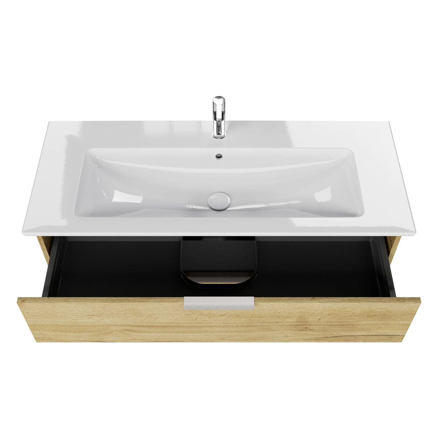 Steinkamp Living 2.0 / Villeroy & Boch Venticello Badmöbel Set 120 cm mit Spiegelschrank, 2 Türen Bild 11