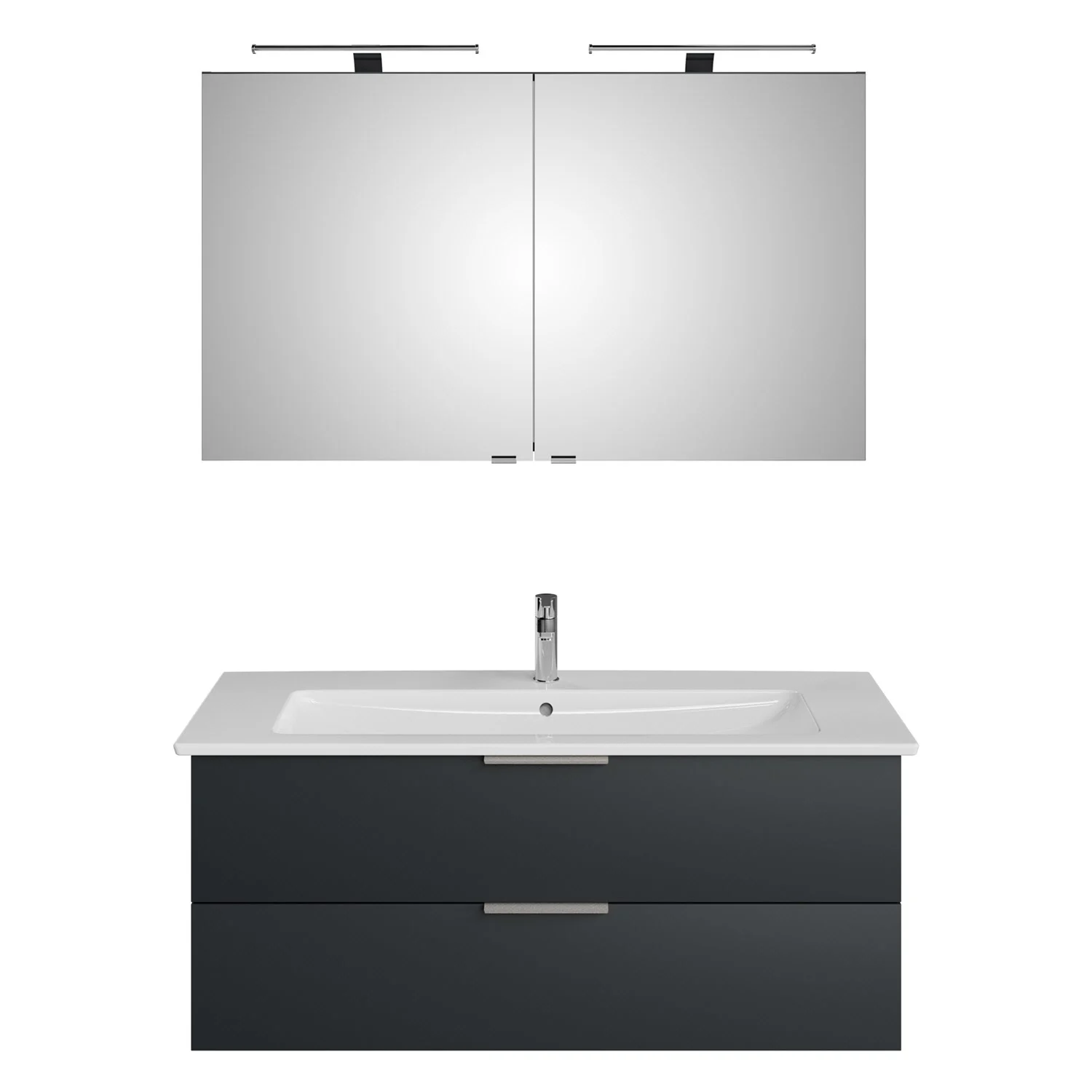 Steinkamp Living 2.0 / Villeroy & Boch Venticello Badmöbel Set 120 cm mit Spiegelschrank, 2 Türen Bild 12