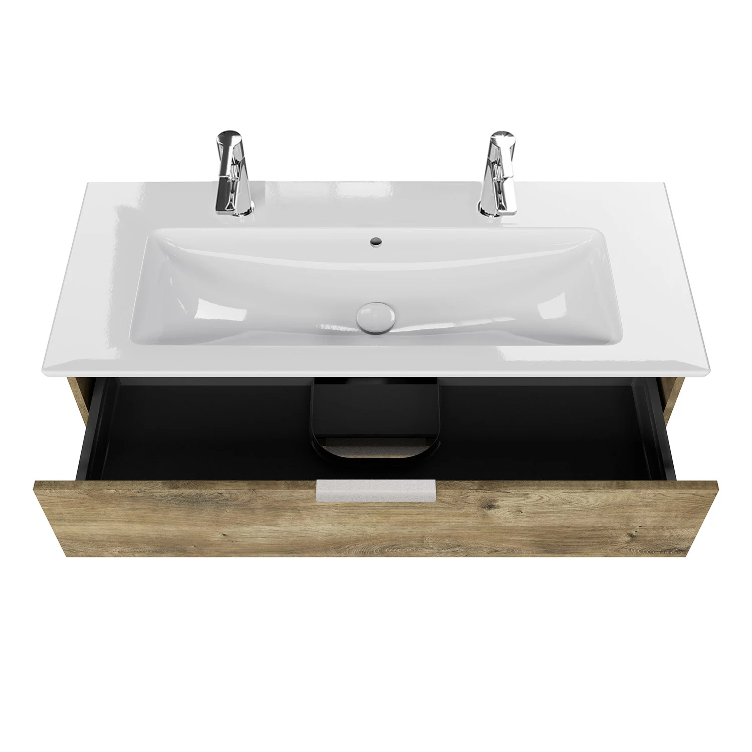 Steinkamp Living 2.0 / Villeroy & Boch Venticello Badmöbel Set 120 cm mit Spiegelschrank, 2 Türen Bild 11