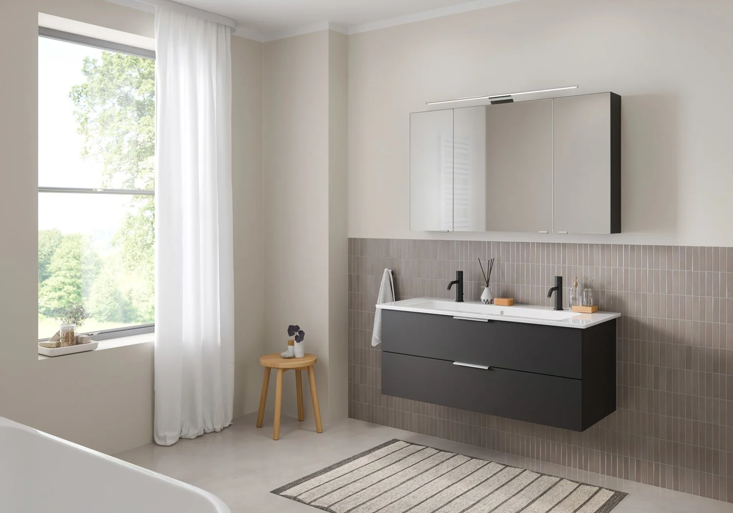 Steinkamp Living 2.0 / Villeroy & Boch Venticello Waschtisch mit Unterschrank 120 cm Bild 6