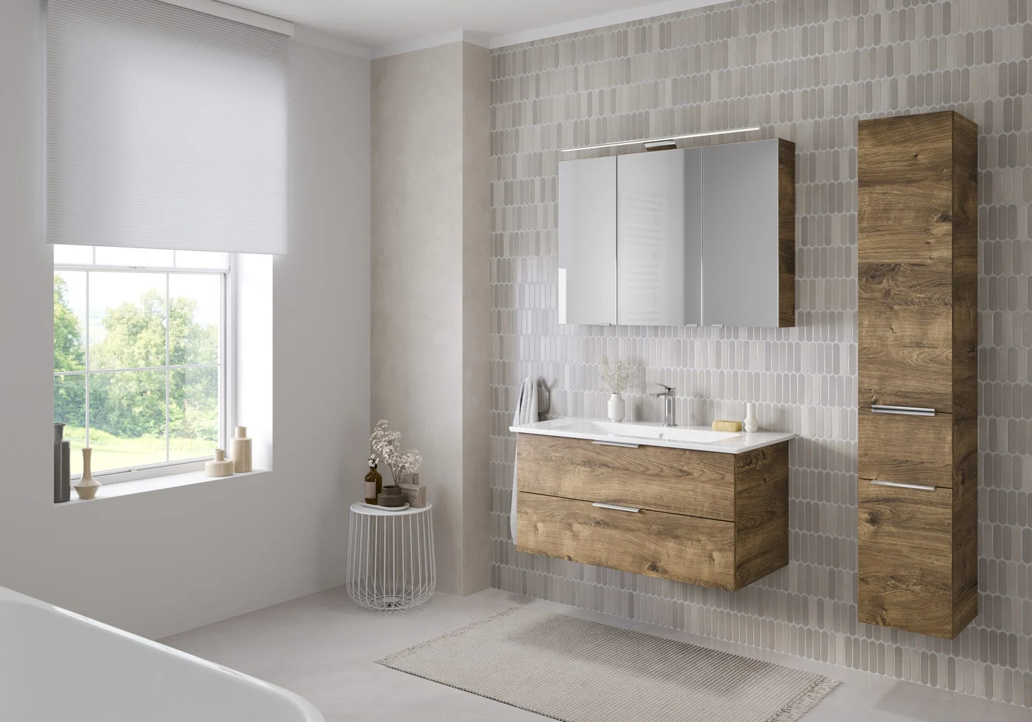Steinkamp Living 2.0 / Villeroy & Boch Venticello Waschtisch mit Unterschrank 100 cm Bild 6