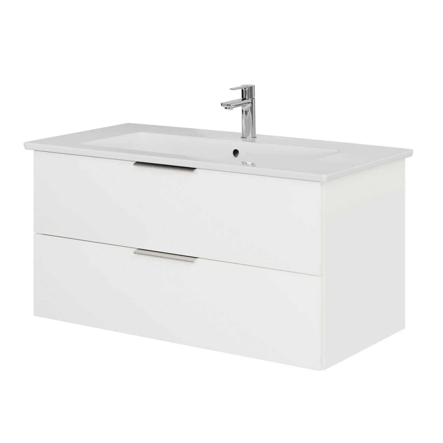 Steinkamp Living 2.0 / Villeroy & Boch Venticello Waschtisch mit Unterschrank 100 cm Bild 10