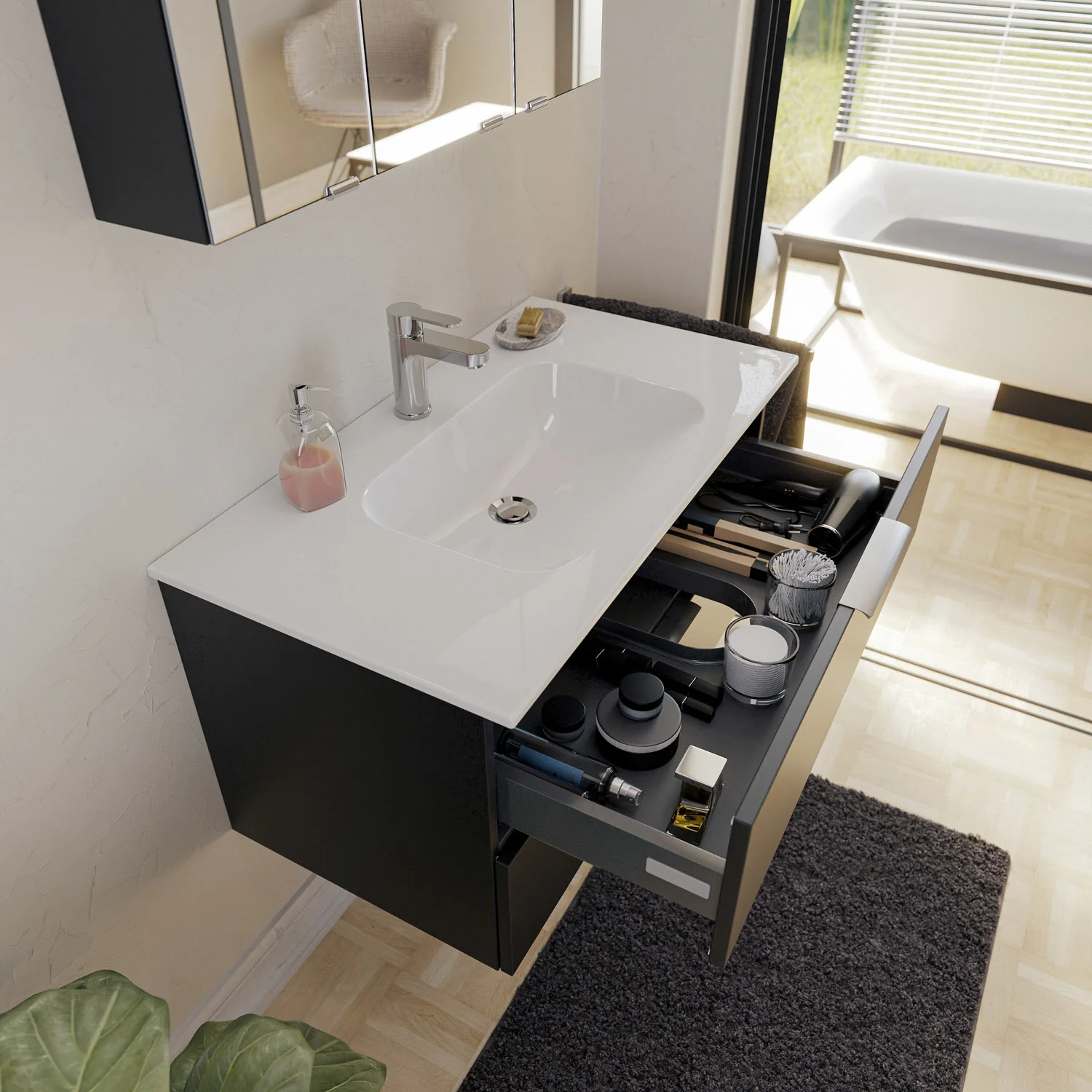Steinkamp Living 2.0 Waschtischunterschrank 90 cm Bild 7
