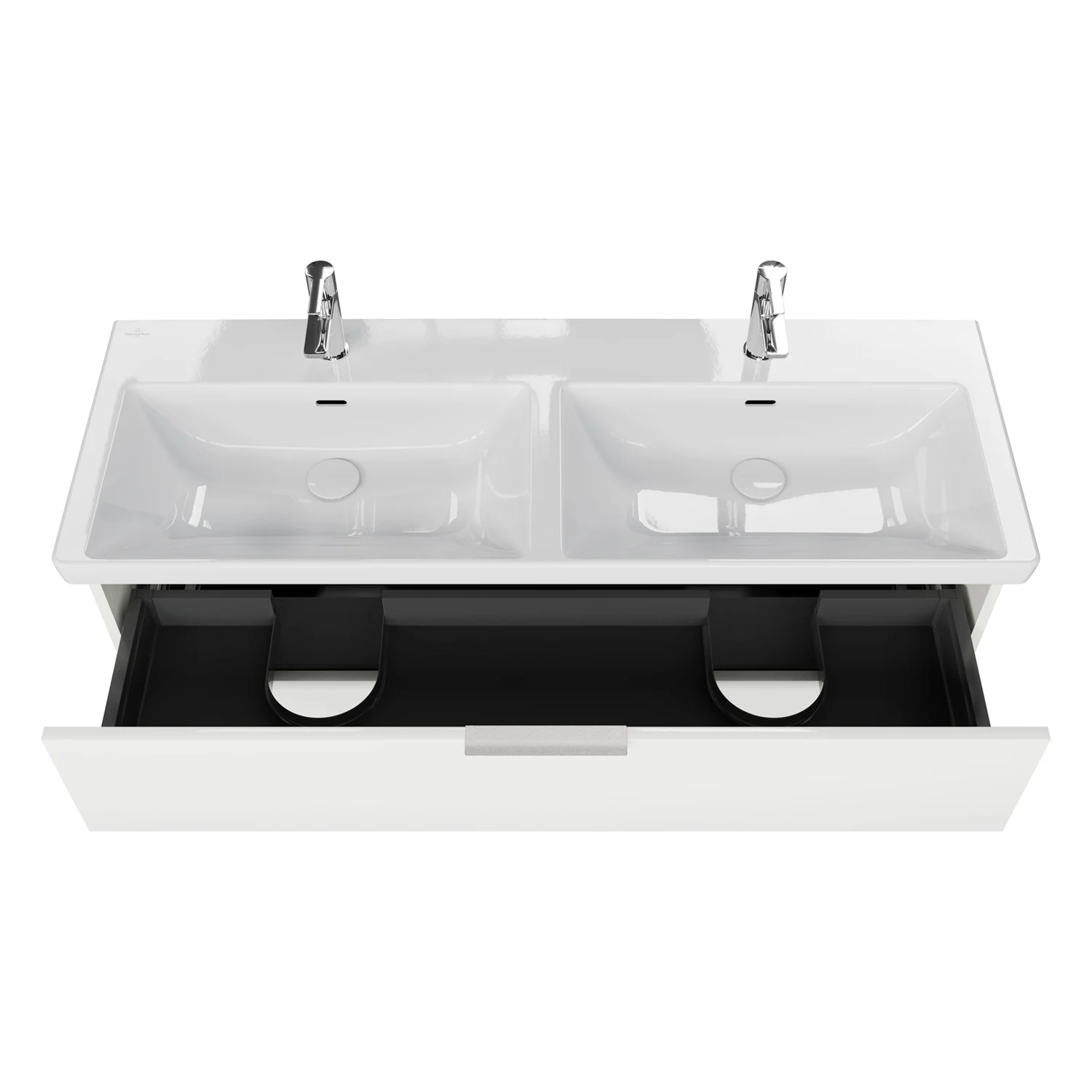 Steinkamp Living 2.0 Waschtischunterschrank für Villeroy & Boch Subway 3.0 Doppelwaschtisch 130 cm Bild 8