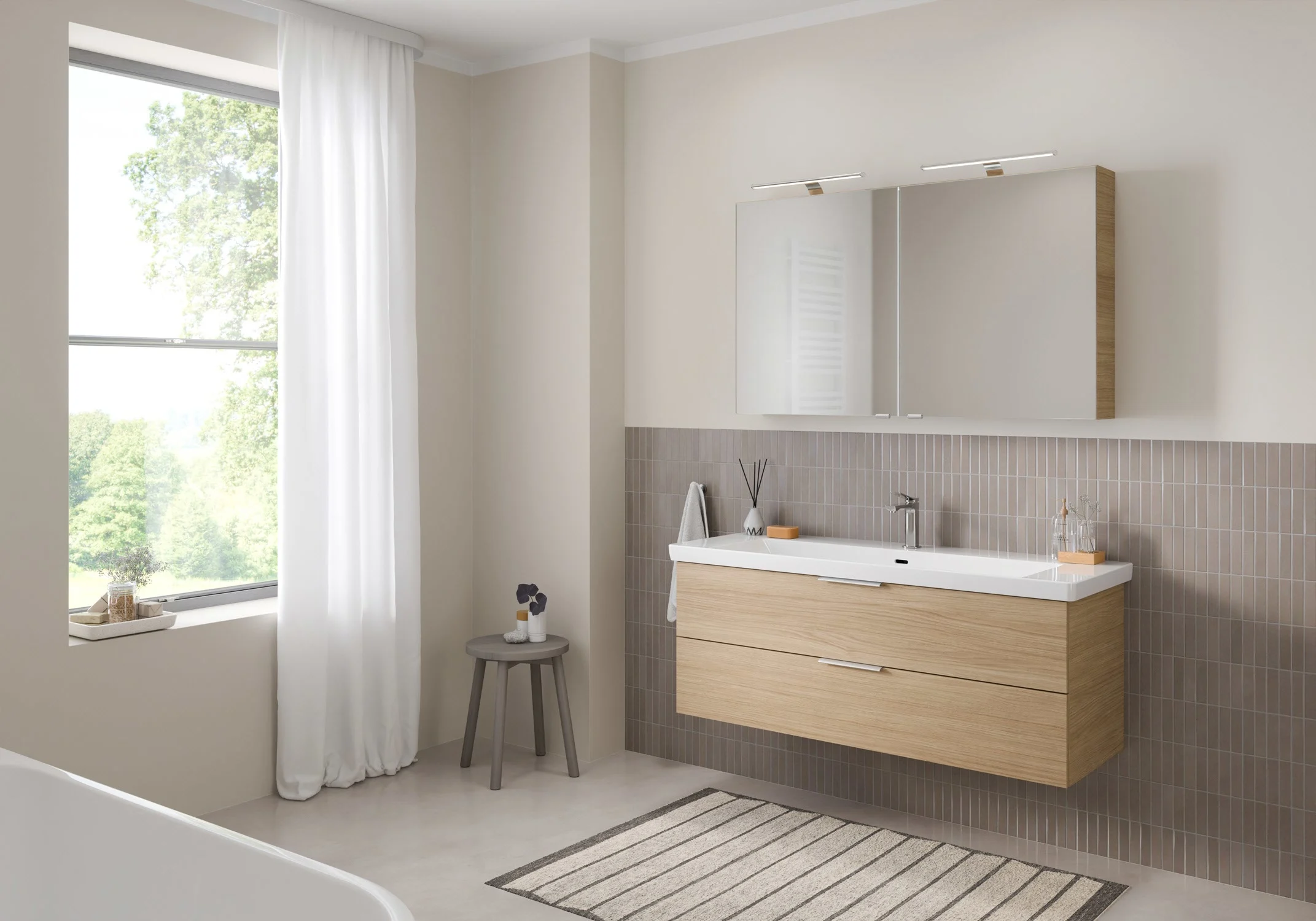 Steinkamp Living 2.0 Waschtischunterschrank für Villeroy & Boch Subway 3.0 Waschtisch 130 cm Bild 5