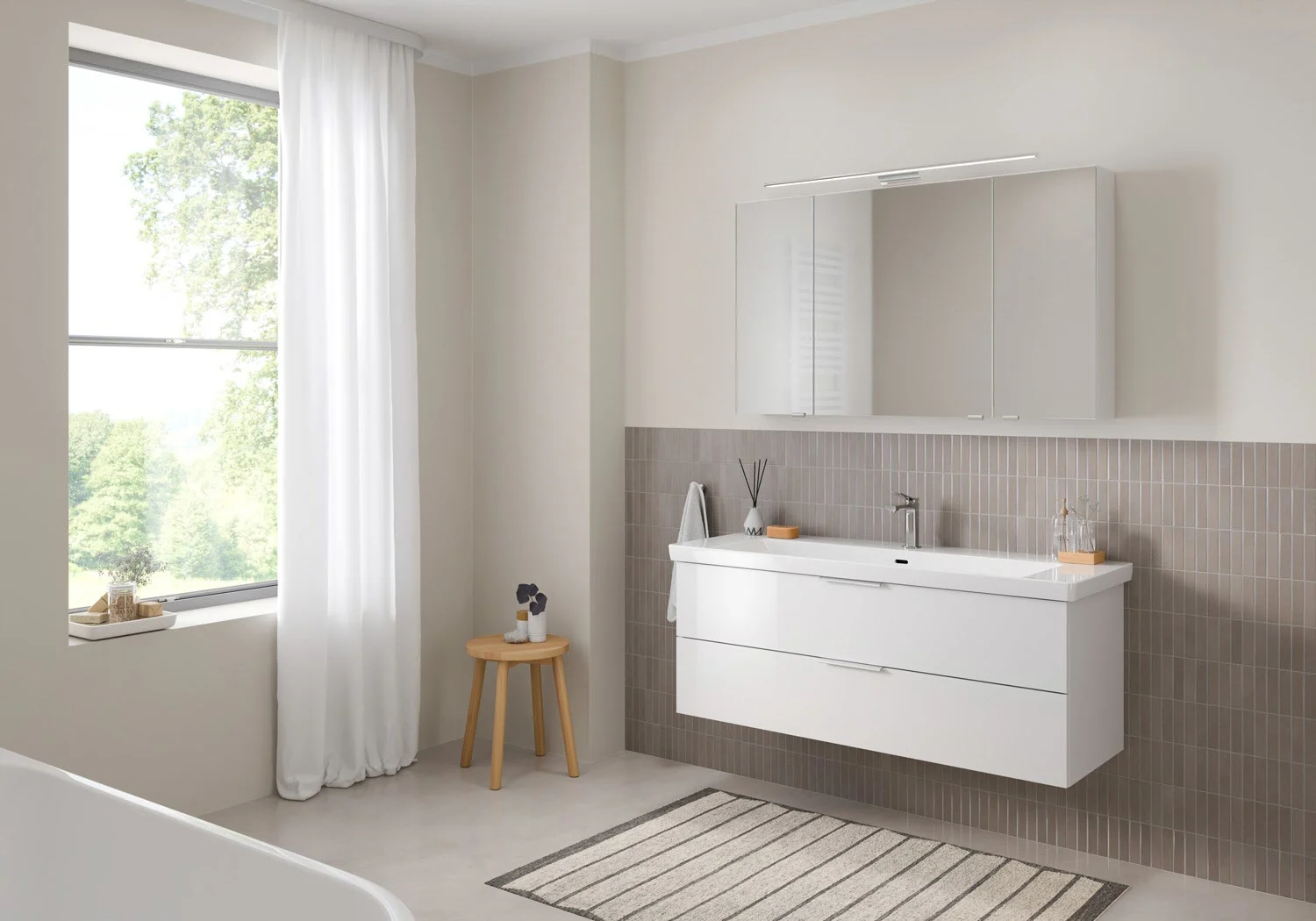 Steinkamp Living 2.0 Waschtischunterschrank für Villeroy & Boch Subway 3.0 Doppelwaschtisch 130 cm Bild 6