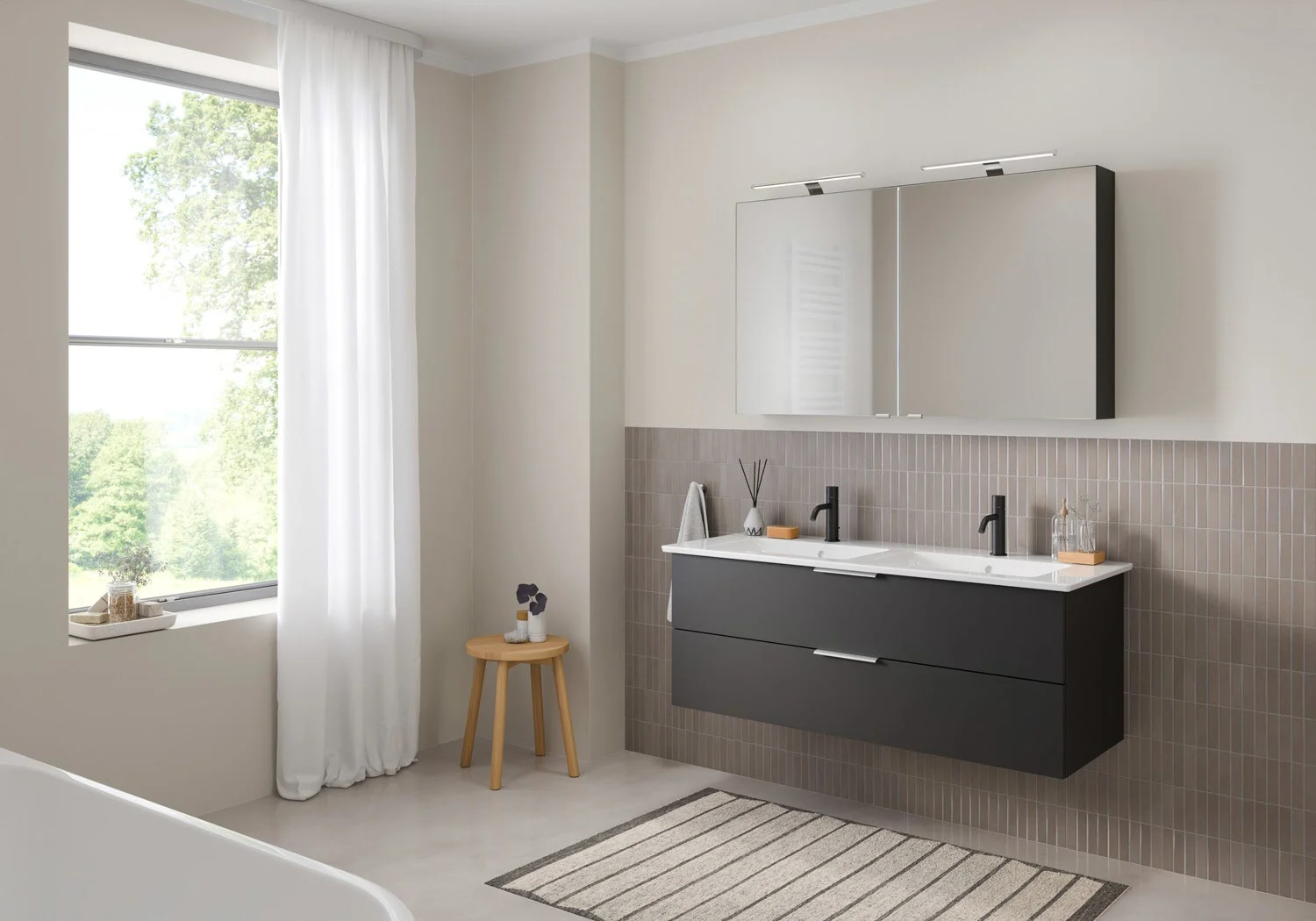 Steinkamp Living 2.0 Waschtischunterschrank für Villeroy & Boch Venticello Doppelwaschtisch 130 cm Bild 6
