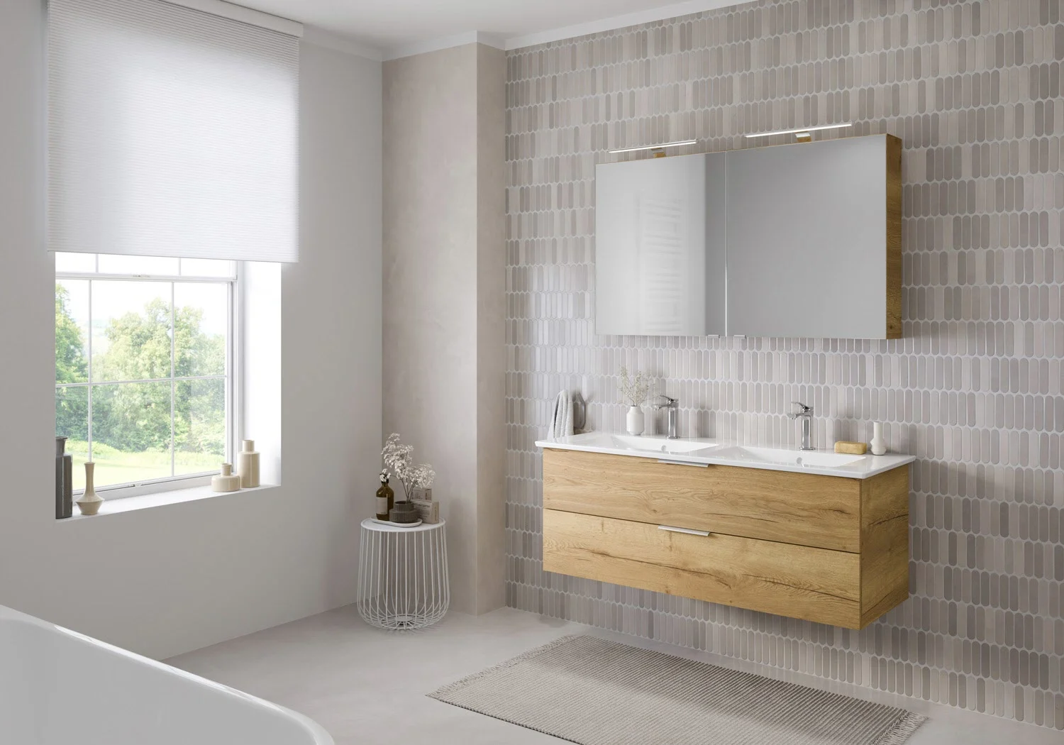 Steinkamp Living 2.0 Waschtischunterschrank für Villeroy & Boch Venticello Doppelwaschtisch 130 cm Bild 6