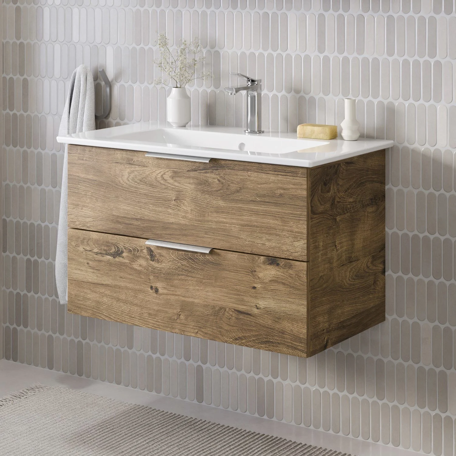 Steinkamp Living 2.0 Waschtischunterschrank für Villeroy & Boch Venticello Waschtisch 80 cm