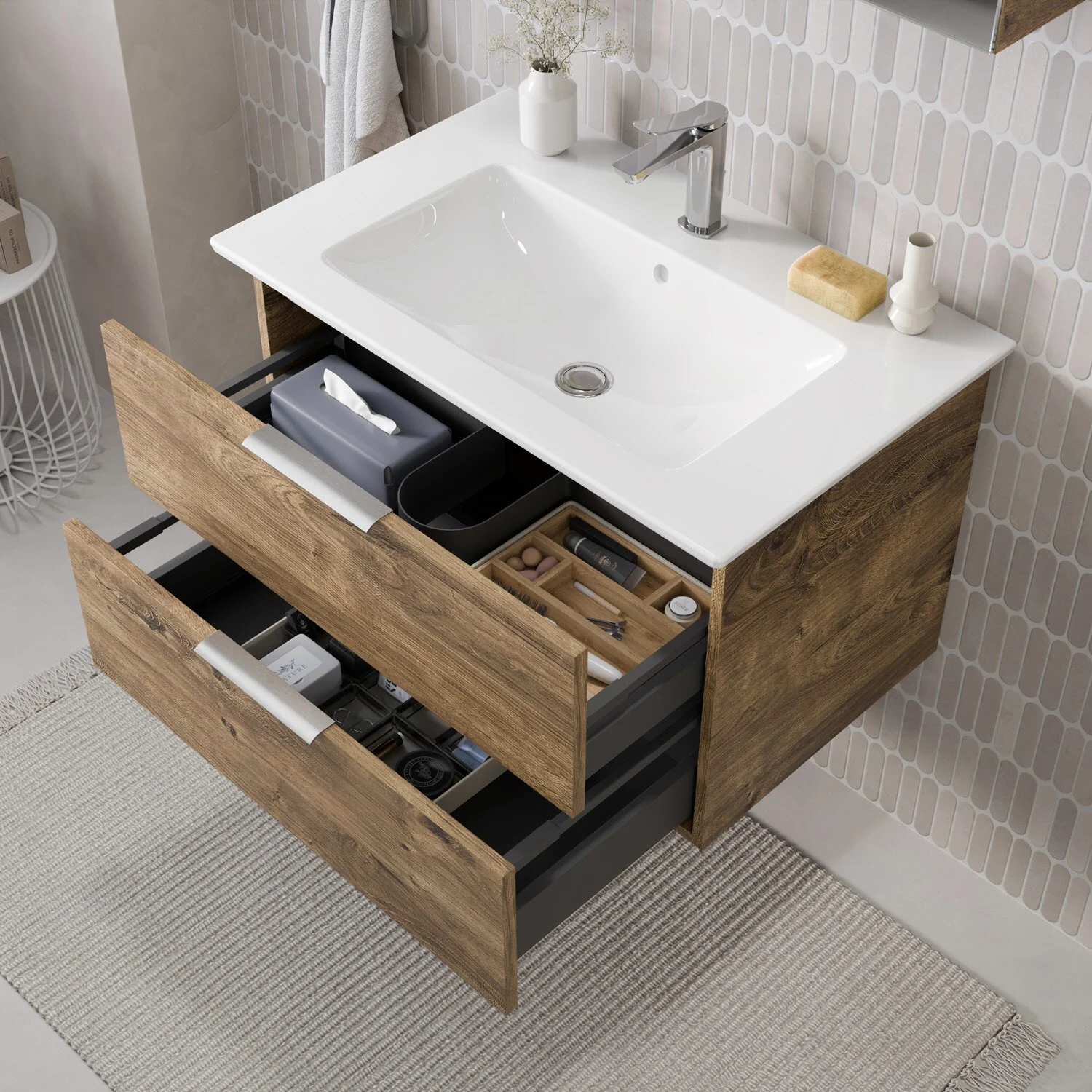 Steinkamp Living 2.0 Waschtischunterschrank für Villeroy & Boch Venticello Waschtisch 80 cm Bild 3