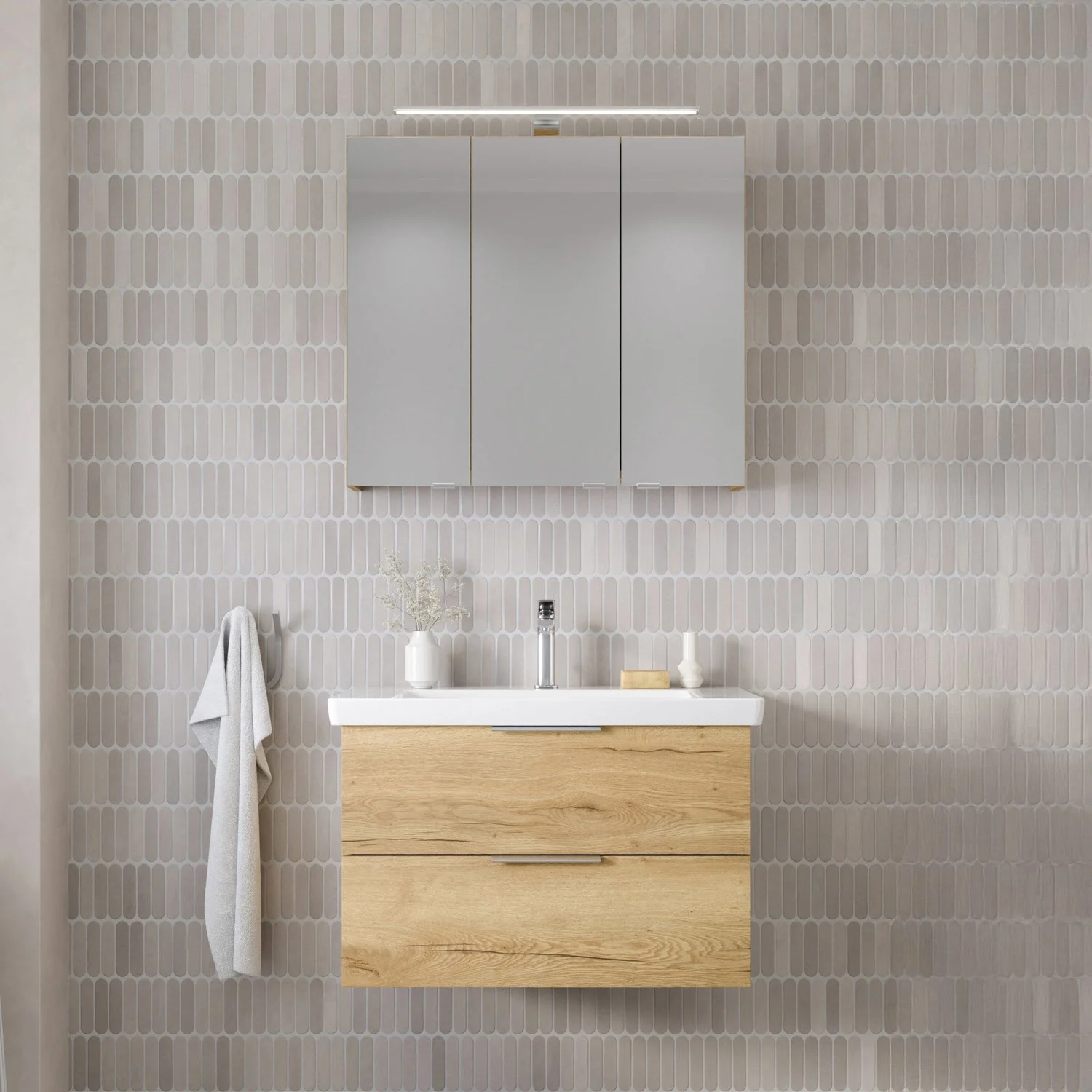 Steinkamp Living 2.0 Waschtischunterschrank für Villeroy & Boch Subway 3.0 Waschtisch 80 cm Bild 5