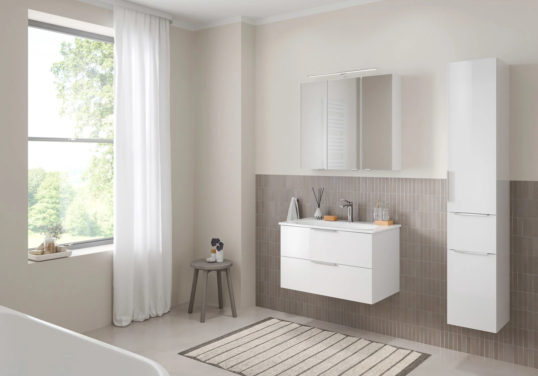 Steinkamp Living 2.0 Waschtischunterschrank für GROHE Essence Waschtisch 80 cm Bild 5