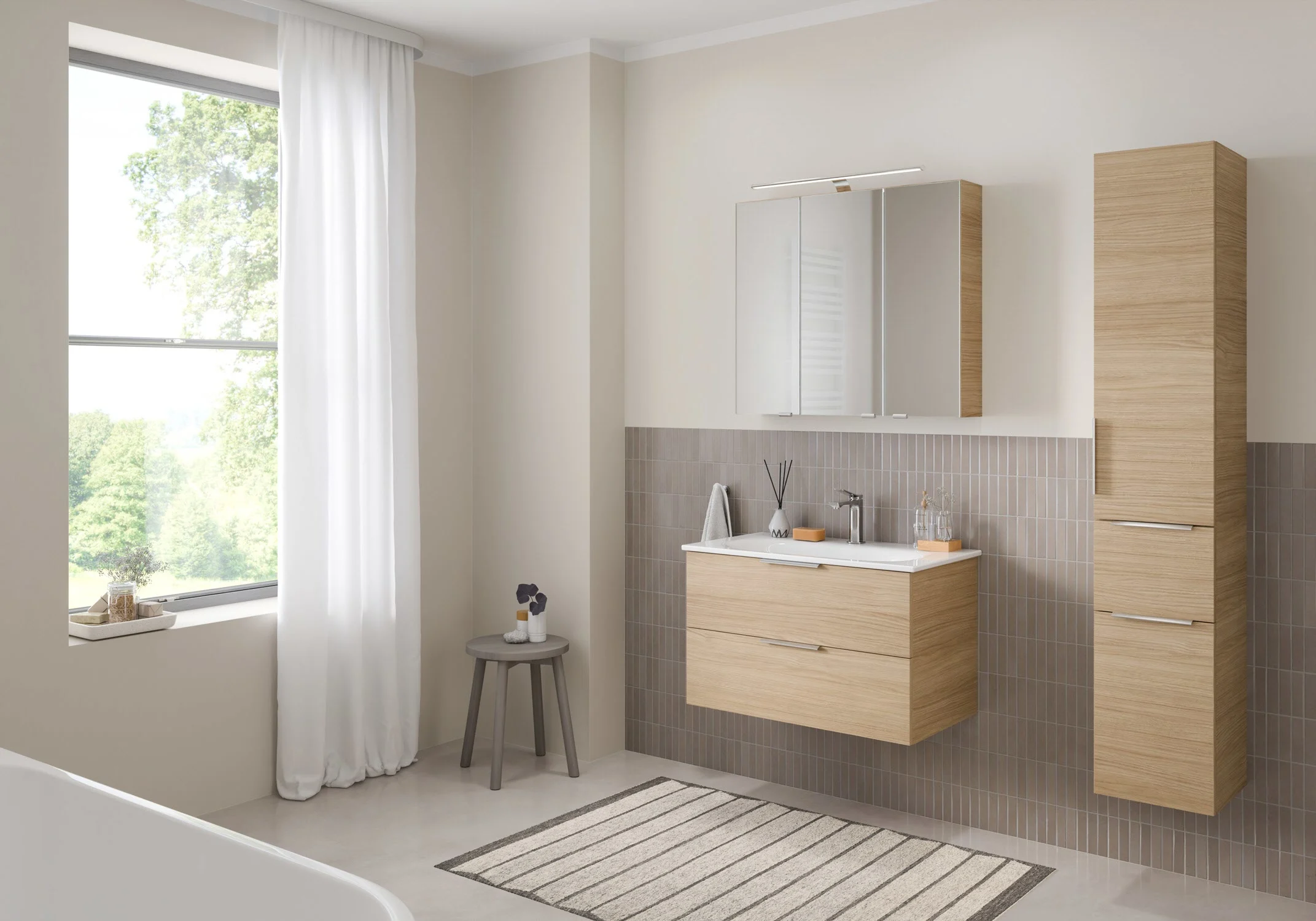 Steinkamp Living 2.0 Waschtischunterschrank für GROHE Essence Waschtisch 80 cm Bild 5