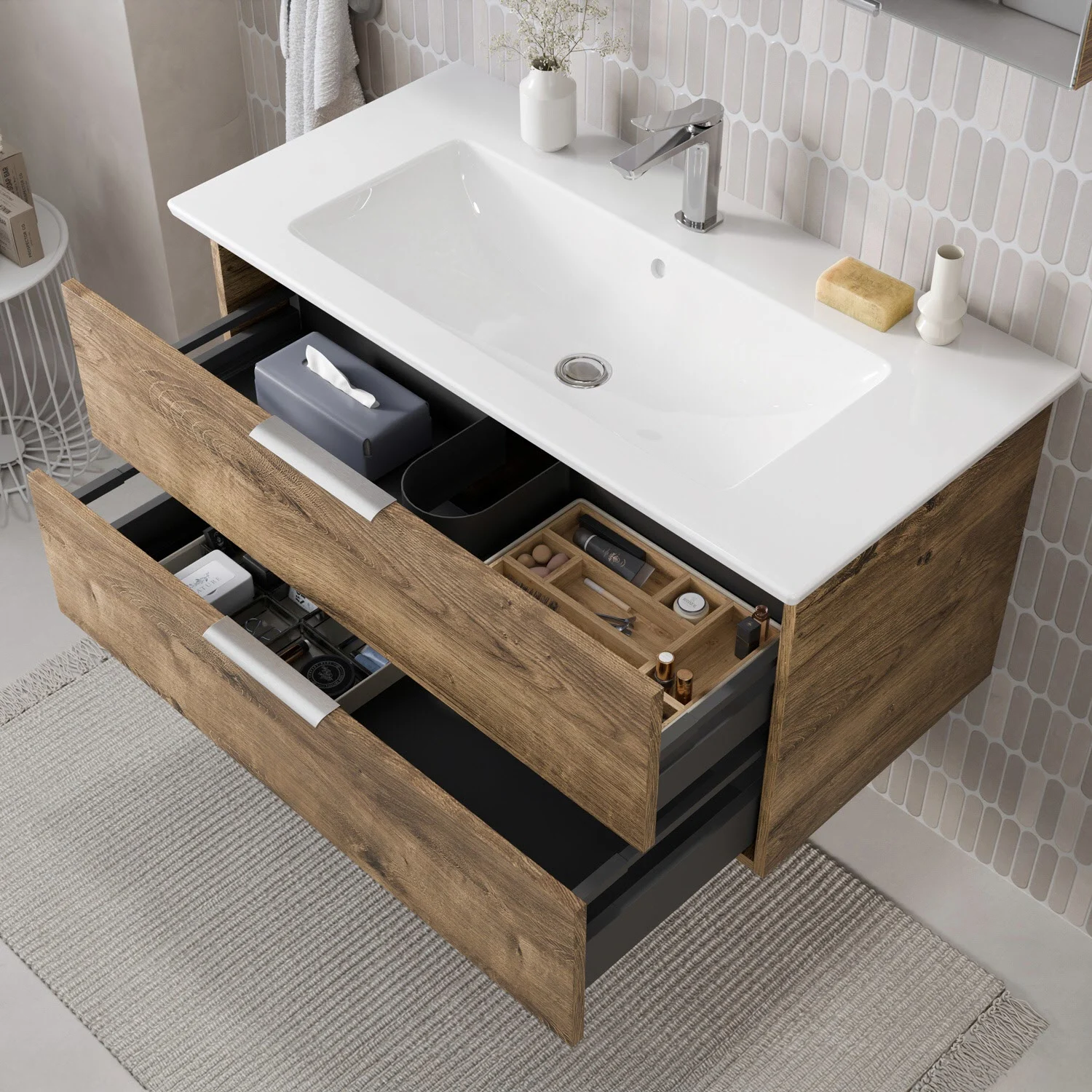 Steinkamp Living 2.0 Waschtischunterschrank für Villeroy & Boch Venticello Waschtisch 100 cm Bild 3
