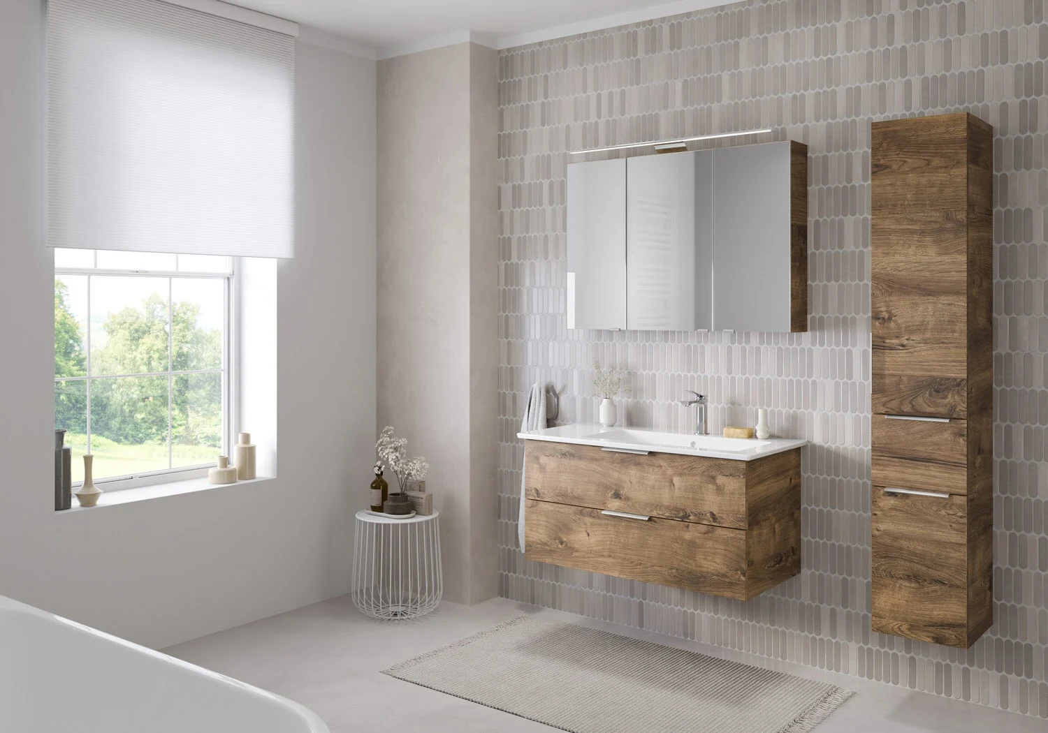 Steinkamp Living 2.0 Waschtischunterschrank für Villeroy & Boch Venticello Waschtisch 100 cm, Becken rechts Bild 6