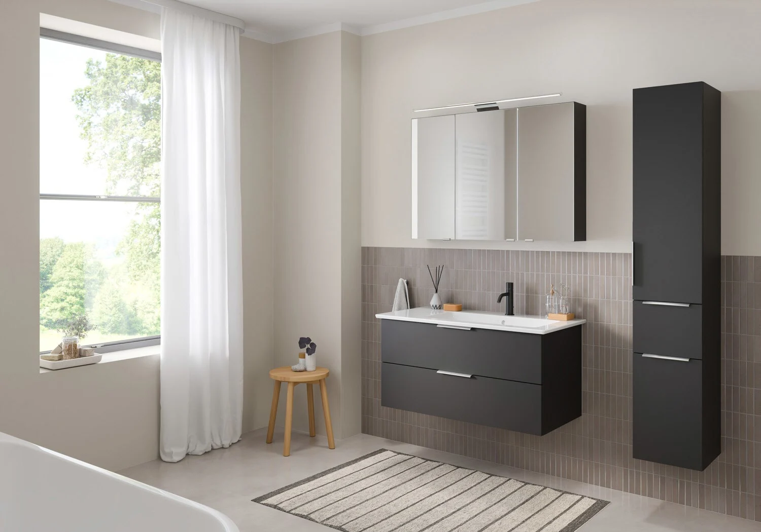 Steinkamp Living 2.0 Waschtischunterschrank für Villeroy & Boch Venticello Waschtisch 100 cm, Becken rechts Bild 6