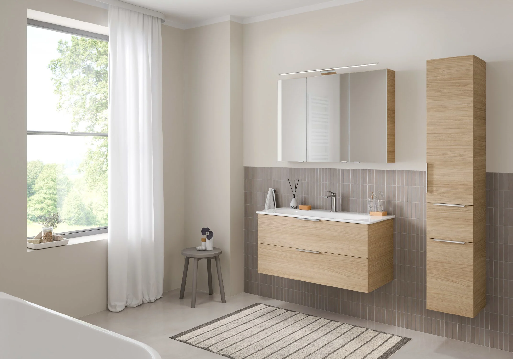 Steinkamp Living 2.0 Waschtischunterschrank für GROHE Essence Waschtisch 100 cm Bild 5