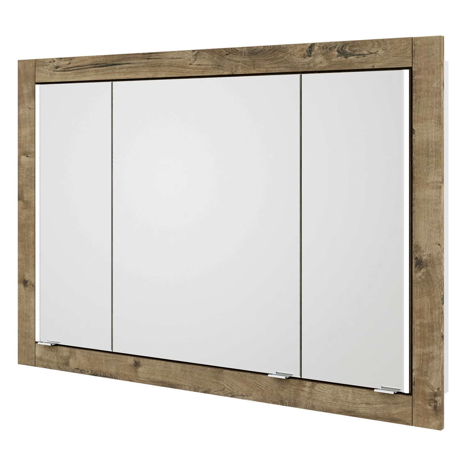 Steinkamp Value Einbauspiegelschrank 121,5 cm mit 3 Türen und LED-Beleuchtung