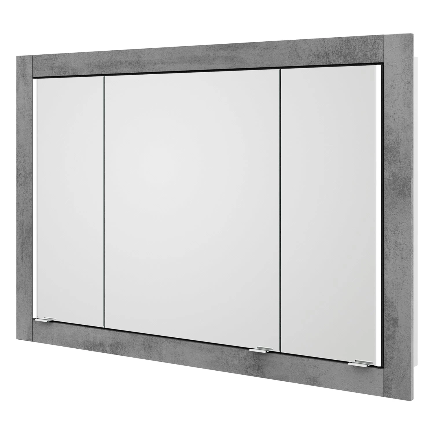 Steinkamp Value Einbauspiegelschrank 121,5 cm mit 3 Türen und LED-Beleuchtung