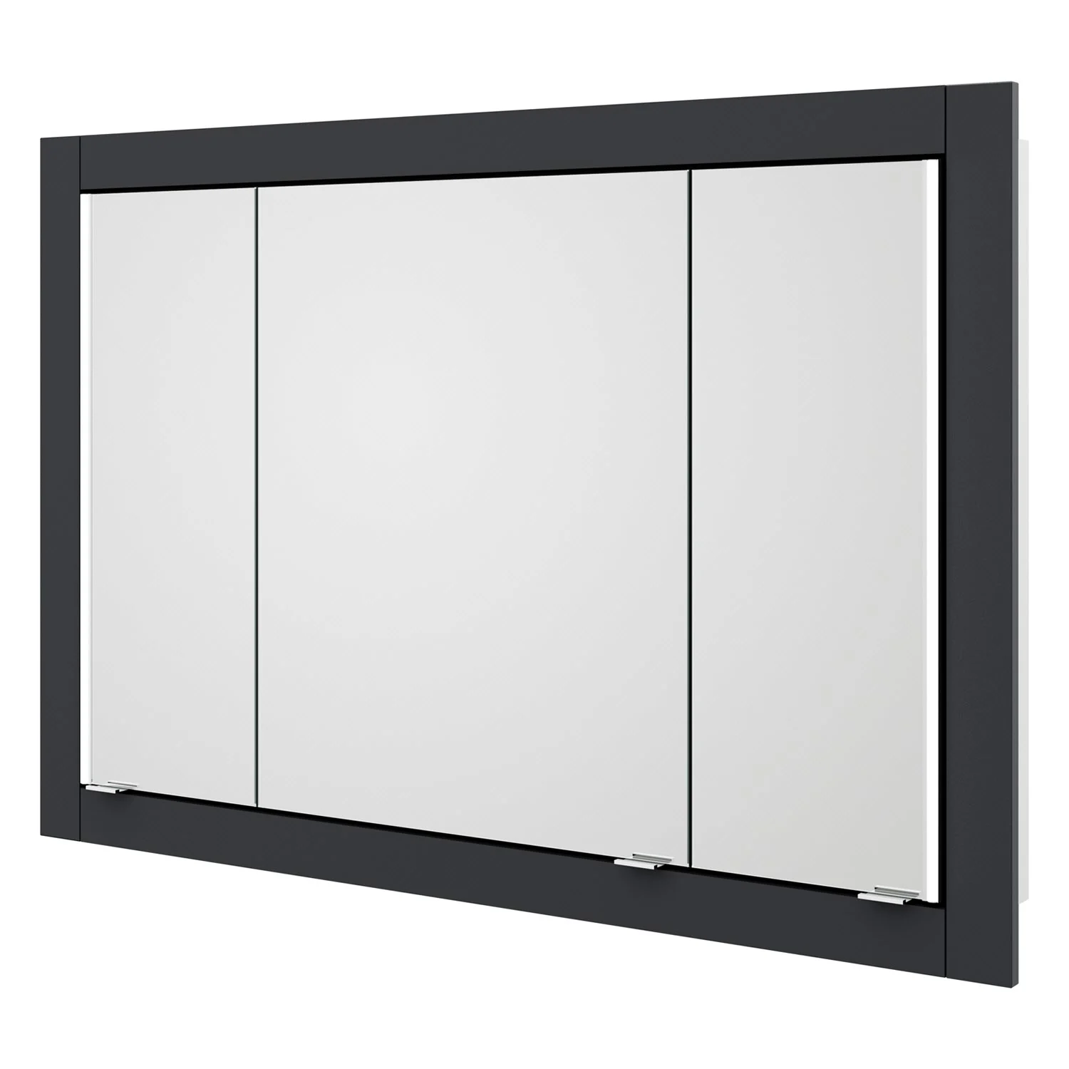 Steinkamp Value Einbauspiegelschrank 121,5 cm mit 3 Türen und LED-Beleuchtung